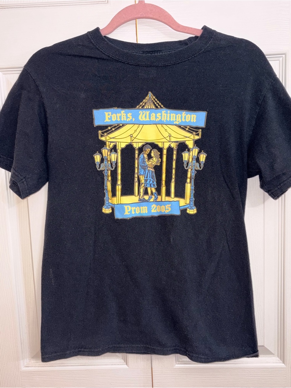 Forks Washington Prom 2005 Black Graphic Tee